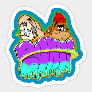 burn Sticker